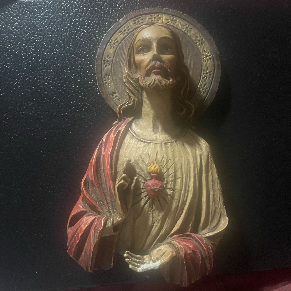 Sacred Heart Jesus Wall Plaque